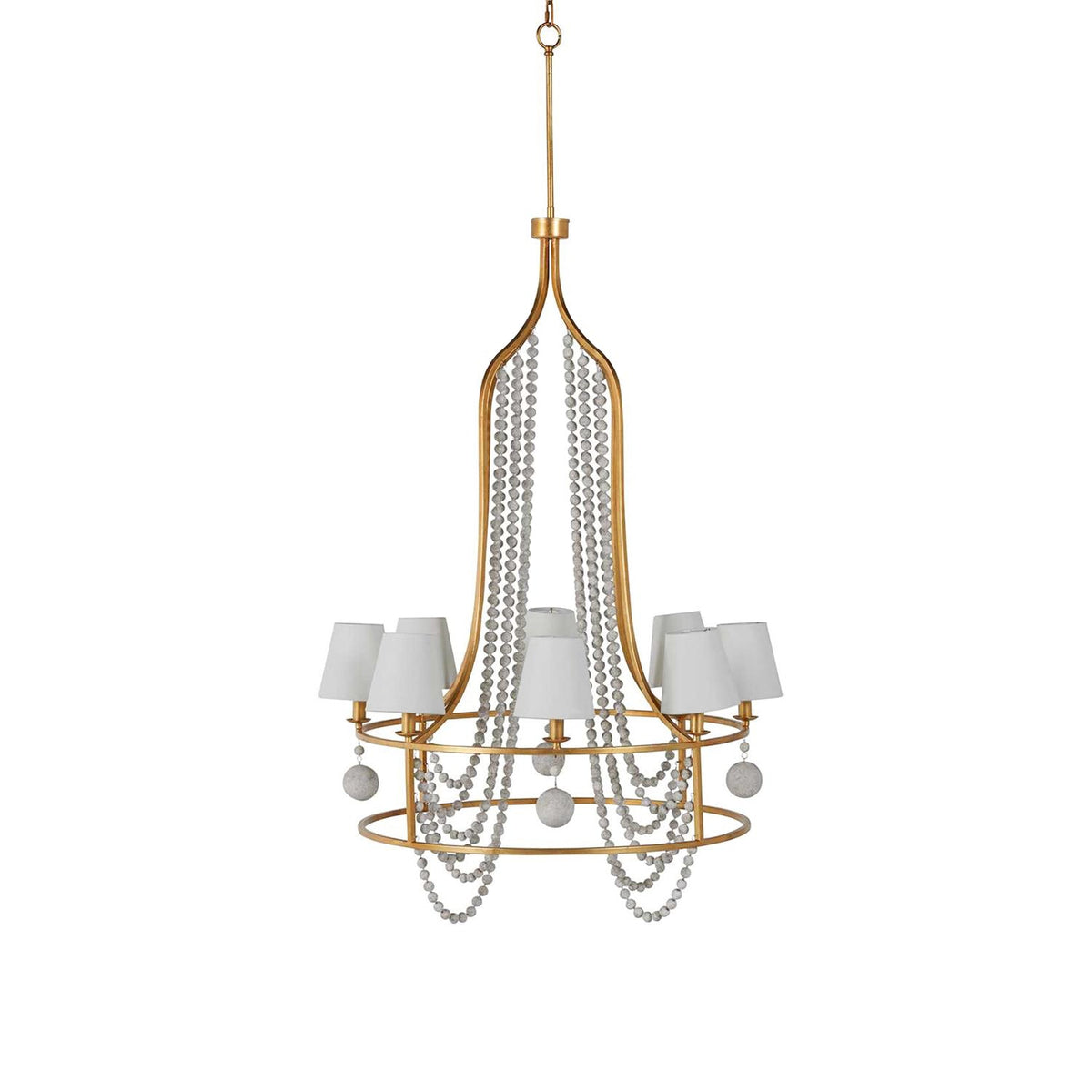 Zethayra Vintage Industrial Wooden Chandelier