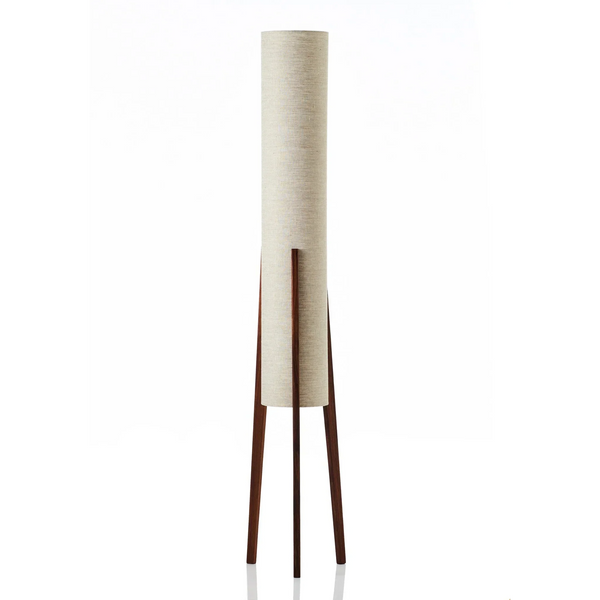 Piloni Wood & Linen Floor Lamp | CLHJ852