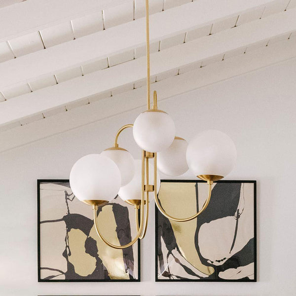 Zathaor Glass Chandelier
