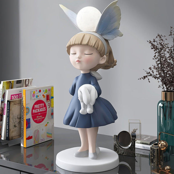 Butterfly Girl Table Lamp