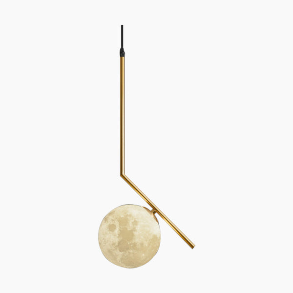 Pendant Light Nordic Minimalist Hanging Moon Globe