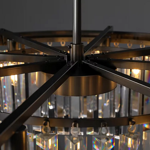 Hand-Cut Crystal Tiered Chandelier | CLHUYL0280