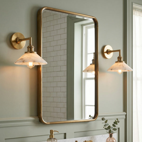 Nivenina Alabaster Wall Sconce