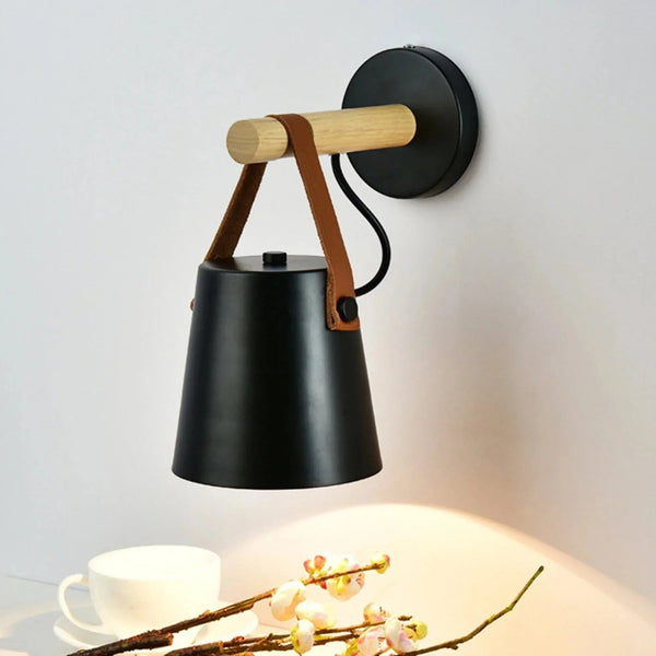 Wooden Wall Light