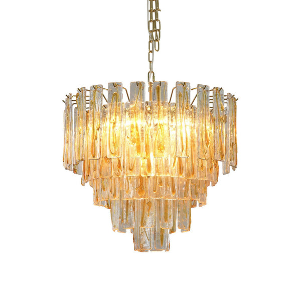 Honey Glass Chandelier