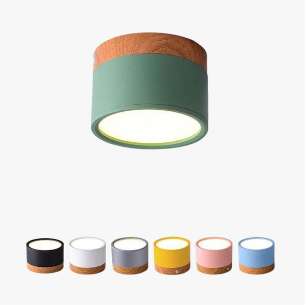 Jojo Cylindrical Flush Mount Ceiling Light