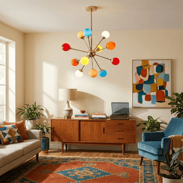 Atomic Sputnik Chandelier
