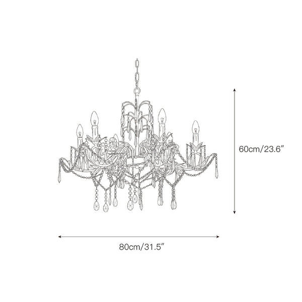 Somna Floral Chandelier
