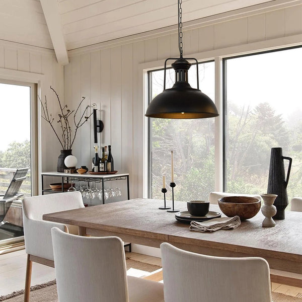 Ulven Industrial Dome Pendant Light