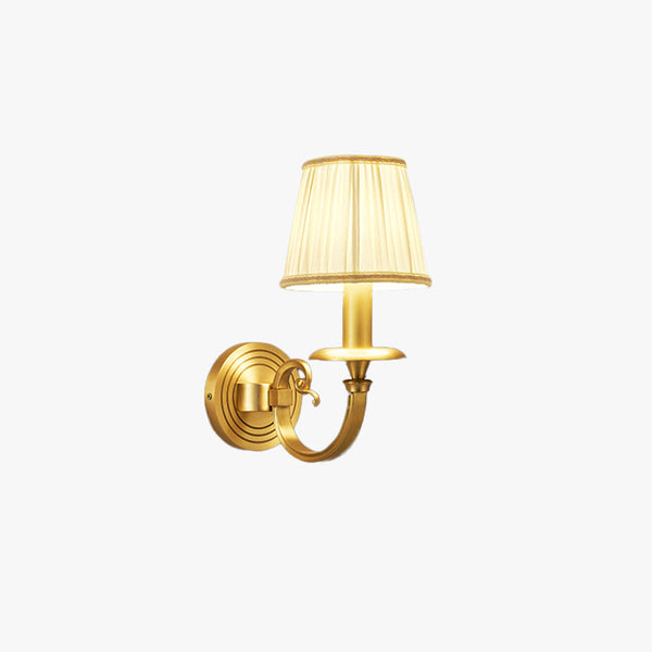 Silva Decorative Indoor Wall Lamp Fabric Living Room Bedroom