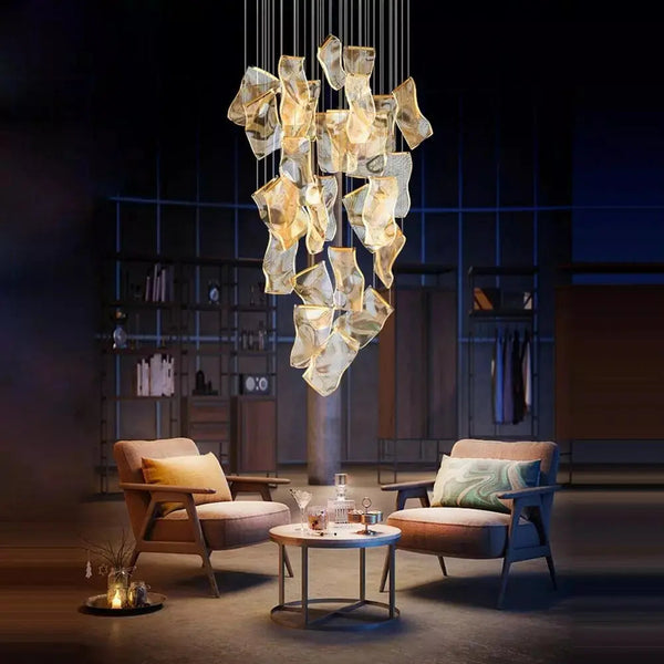 Asya Large Pendant Lighting for High Ceilings