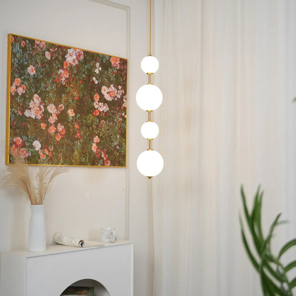 Vertical Globe Pendant Lamp