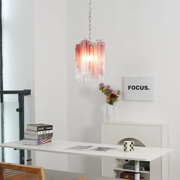 Vintage Gradient Red Chandelier
