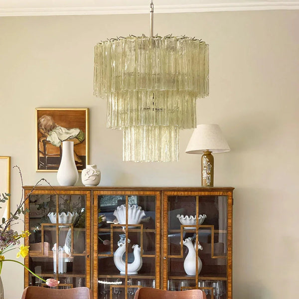 Honey Tubes Chandelier