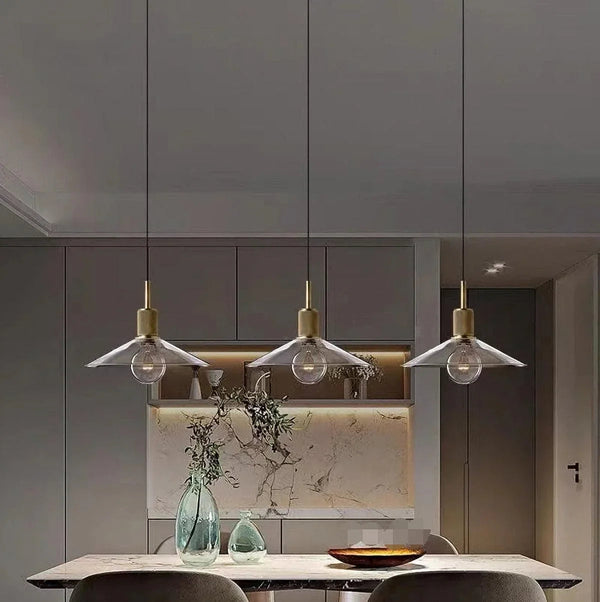 Metal Slope Shade Pendant Lamp
