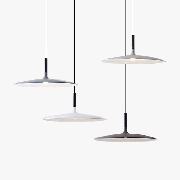 Fjorn Pendant Light Pan, Plate Shape Modern Design