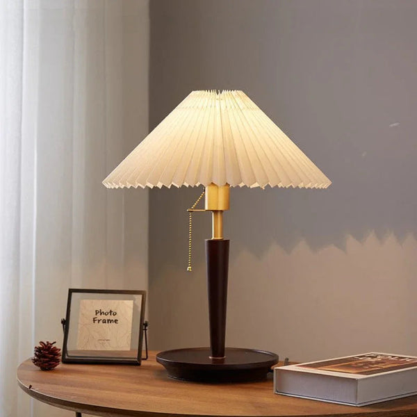 Pleated Table Lamp