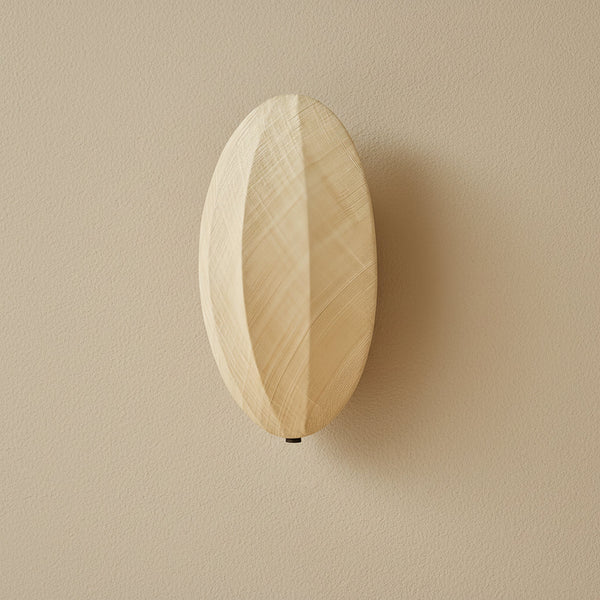 Oak Disc Wall Sconce | CLKA57