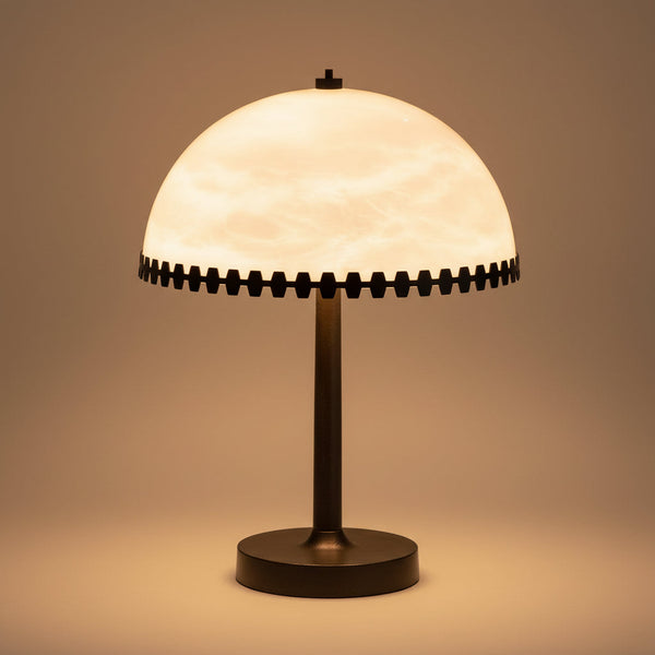 Alabaster Table Lamp | Steel Trim | CLMAG6766