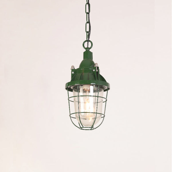 Vemiryra Vintage Industrial Green Pendant Light