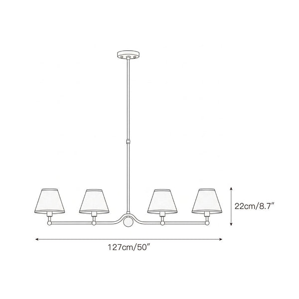 Oreliselle Chandelier