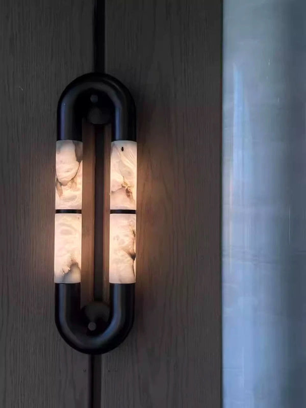 Alabaster Tube Wall Sconce | CLOSAS014