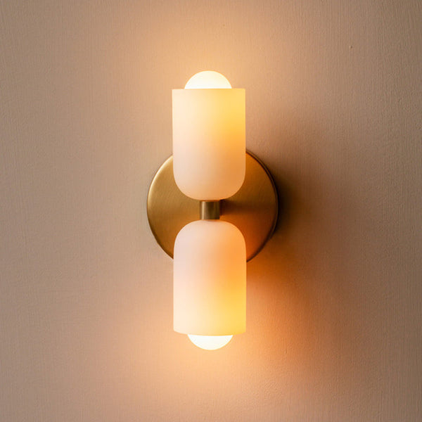 Valentina Modern LED Indoor Wall Lamp Gold Black Living Room Bedroom