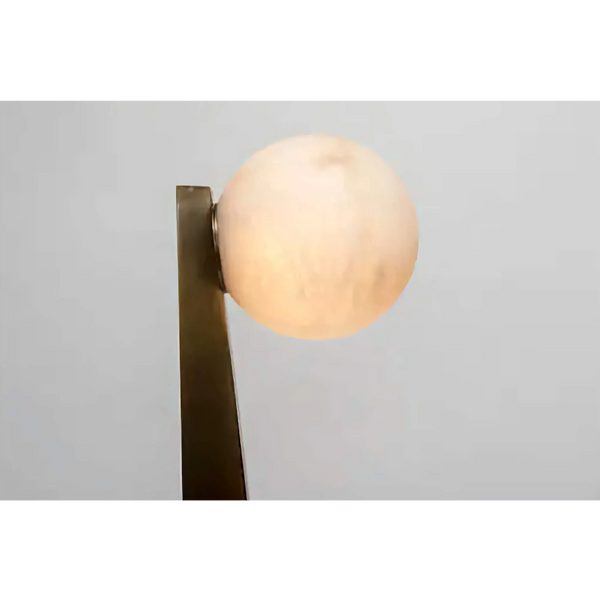 Sculptural Floor Lamp | Patinated Brass | CLORB0281K