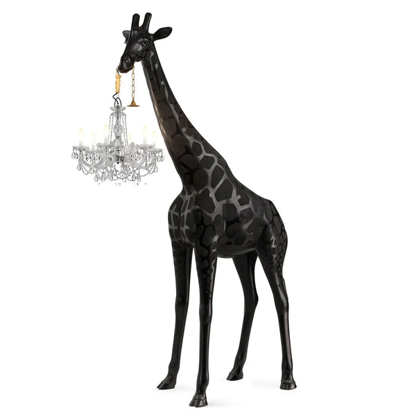 Black Giraffe Lamp | Crystal Chandelier | CL025B