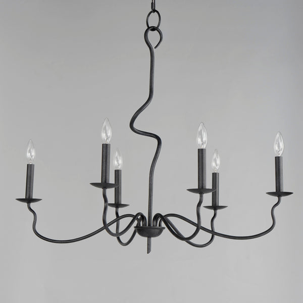 Rauduvyo Industrial Chandelier