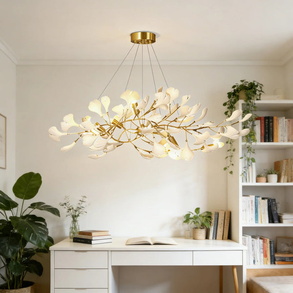 Gingko Chandelier I