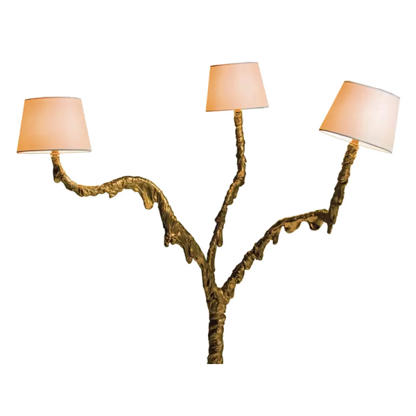 Hand-Cast Bronze Sculptural Floor Lamp | CLPSO05F