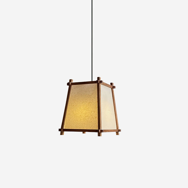 Calira Pendant Light Fabric Geometric
