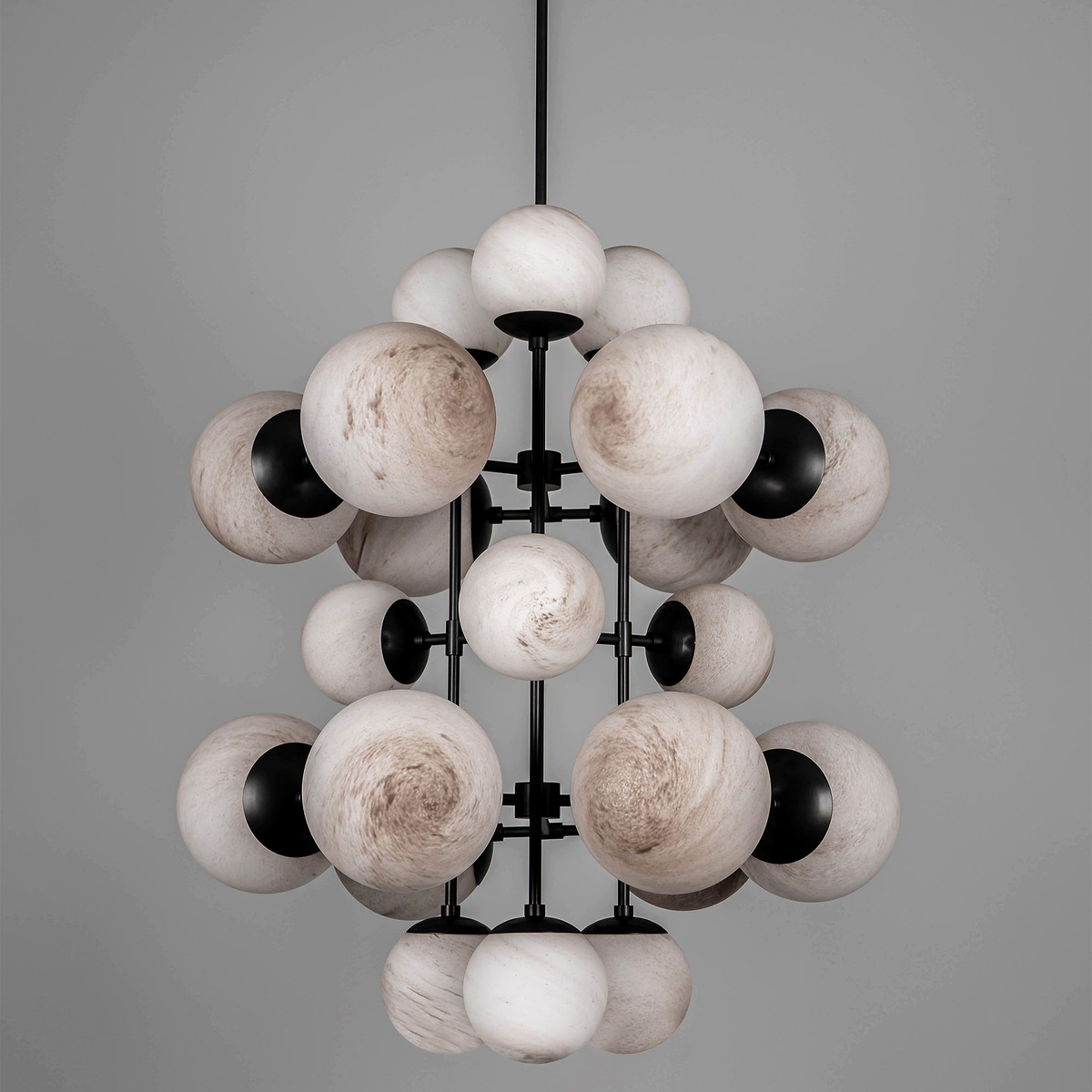 The Aventino Globe Cascade | Alabaster or Glass | CLAVE19