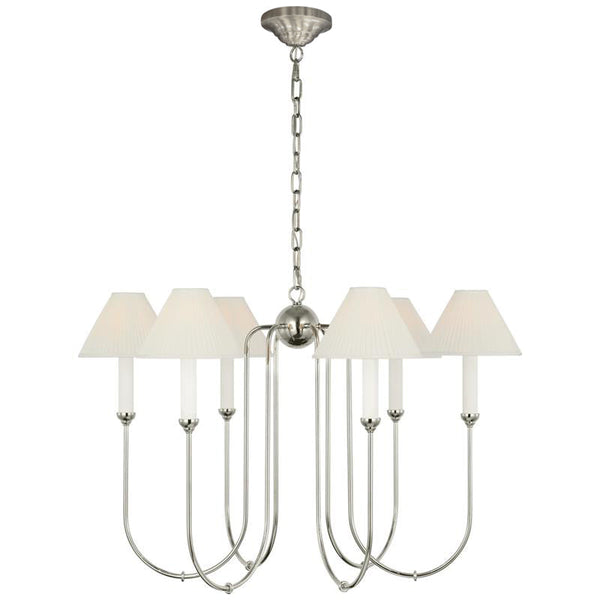 Cotalisra Vintage Industrial Fabric Chandelier