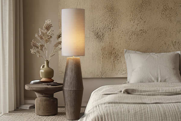 Palestrina Floor Lamp | Hemp & Linen | CLHJAWP48