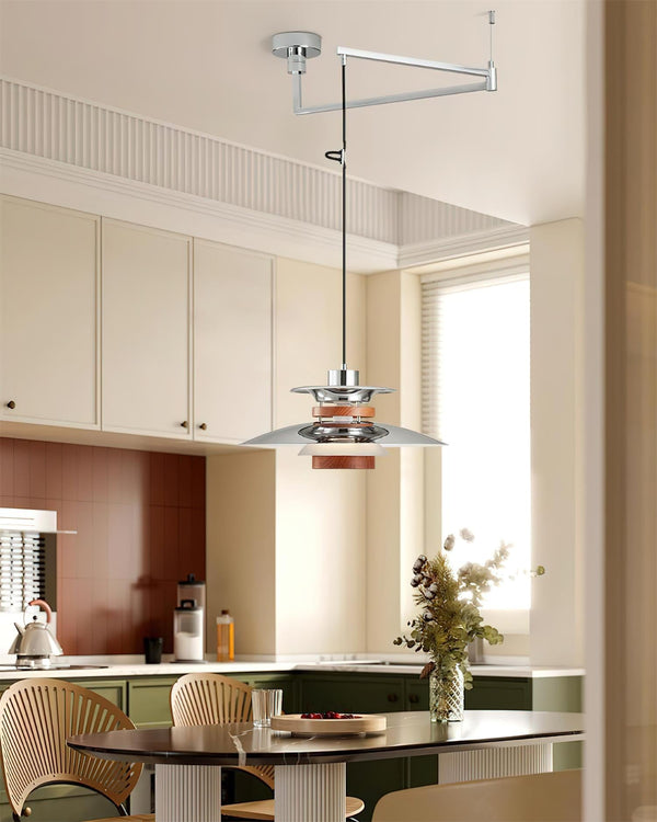Calelette Swing Arm Pendant Lamp