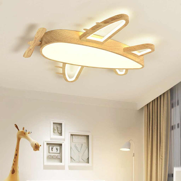 Flush Mount Ceiling Light Airplane LED for Kids Room