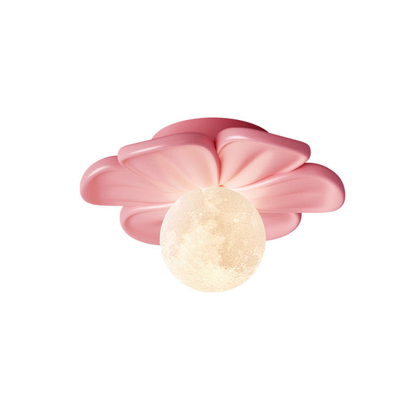 Quip Bloom Flower Resin Ceiling Lamp