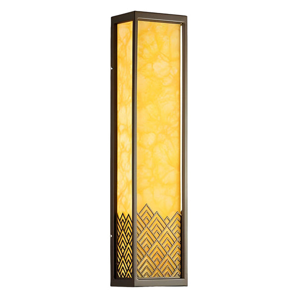 Eaglye Vintage Brown Stainless Steel Exterior Wall Lamp