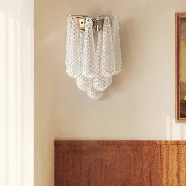 Petals White Wall Light