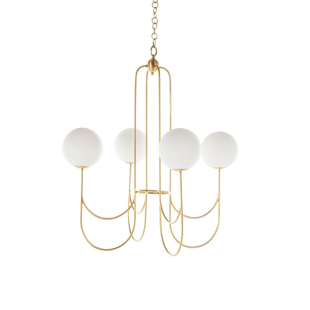 Mjolkuvyi Glass Chandelier