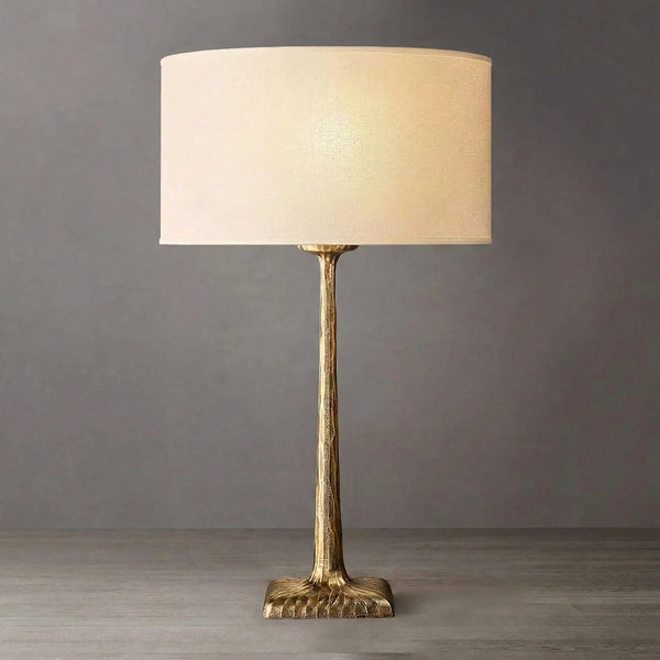 Hammered Copper Table Lamp | CLVGTPO0