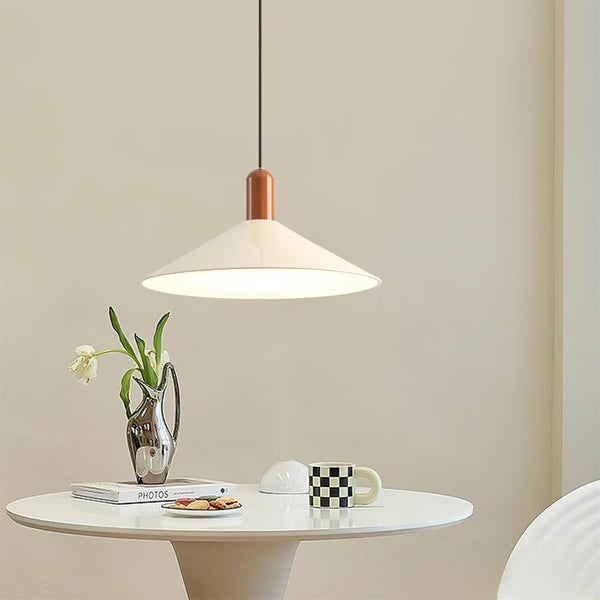Pendant Light LED Minimalist Cone Hanging Lamp for Kitchen Dining