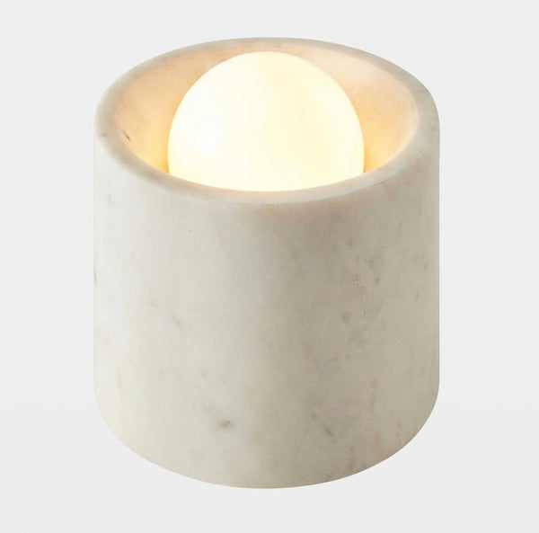 Luna Wall Sconce | Marble & Glass | CLLUNA071