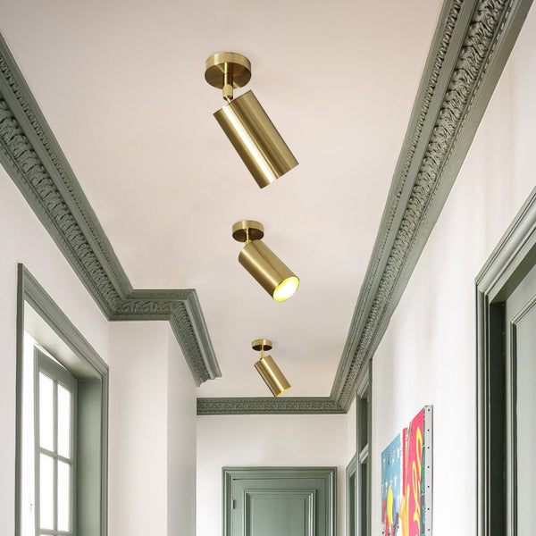 Oden Mid-century Minimalist Ceiling Spotlight