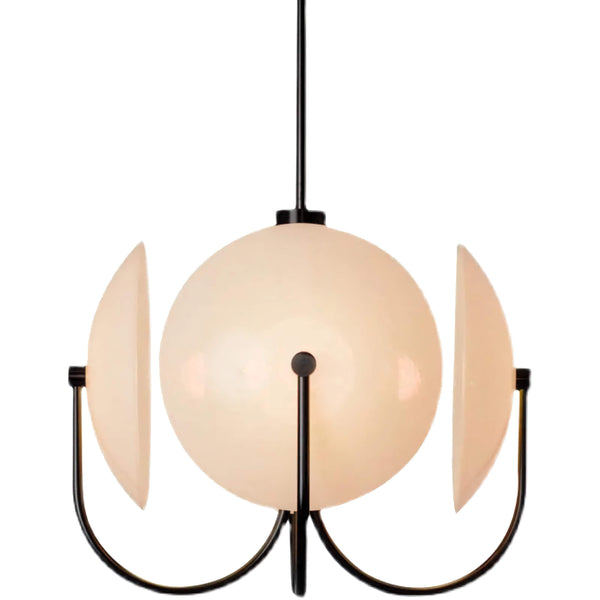 Opal Globe Orbit Semi Flush | CLDFTS27