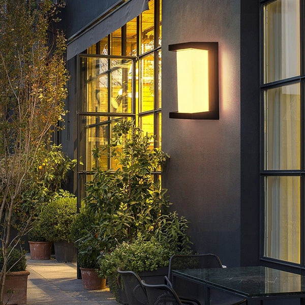 Mirivaria Creative Geometric Modern Outdoor Wall Lights