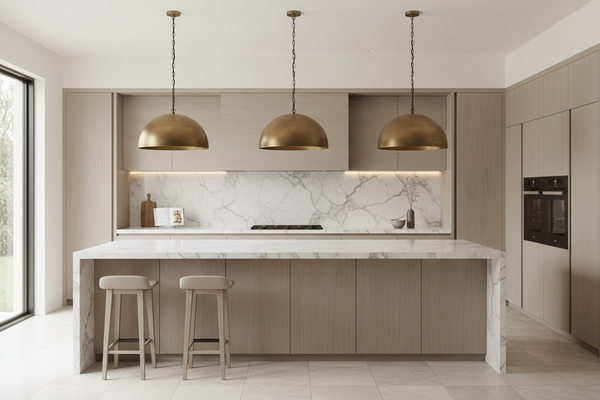 Aurelia Dome Pendant | Black Stainless Steel | CLSS8500