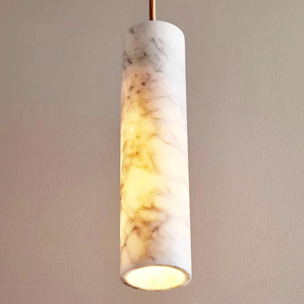 Alabaster Pendant Light | Slim Stone | CLJ4442